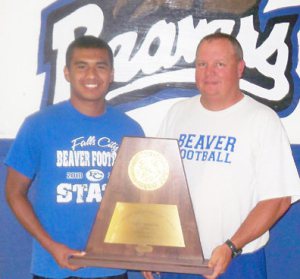 Mark Kirchhoff, Head Football Coach, Falls City High School.