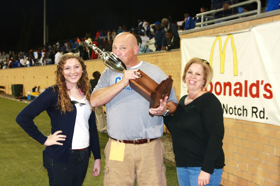 Dr. Jimmy Woods, Head Football Coach, Timmonsville High School (SC).  Timmonsville (SC)- went from 1-9 to the state semifinals, with 21 players, just months after their Triple Option Camp with Dr. Cella.