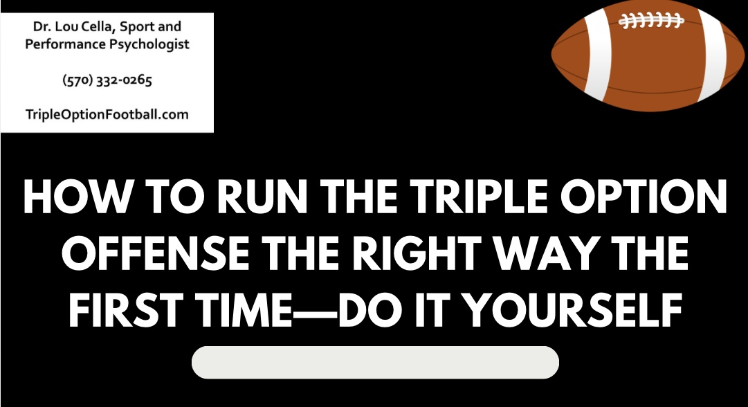 How to Run the Triple Option Offense the Right Way the First Time | Do It Yourself