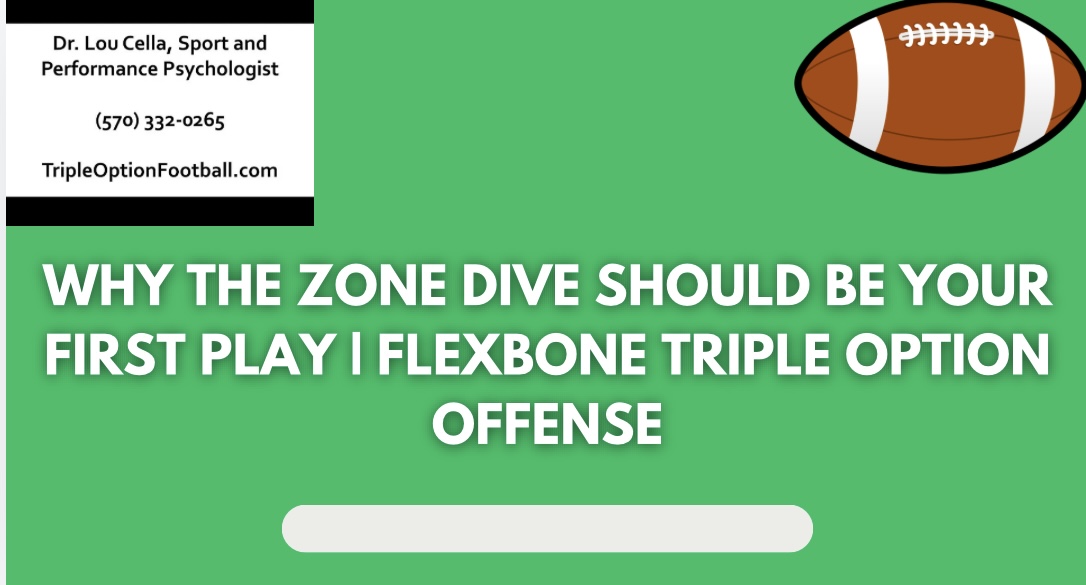 Why the Zone Dive Should Be Your First Play | Flexbone Triple Option Offense