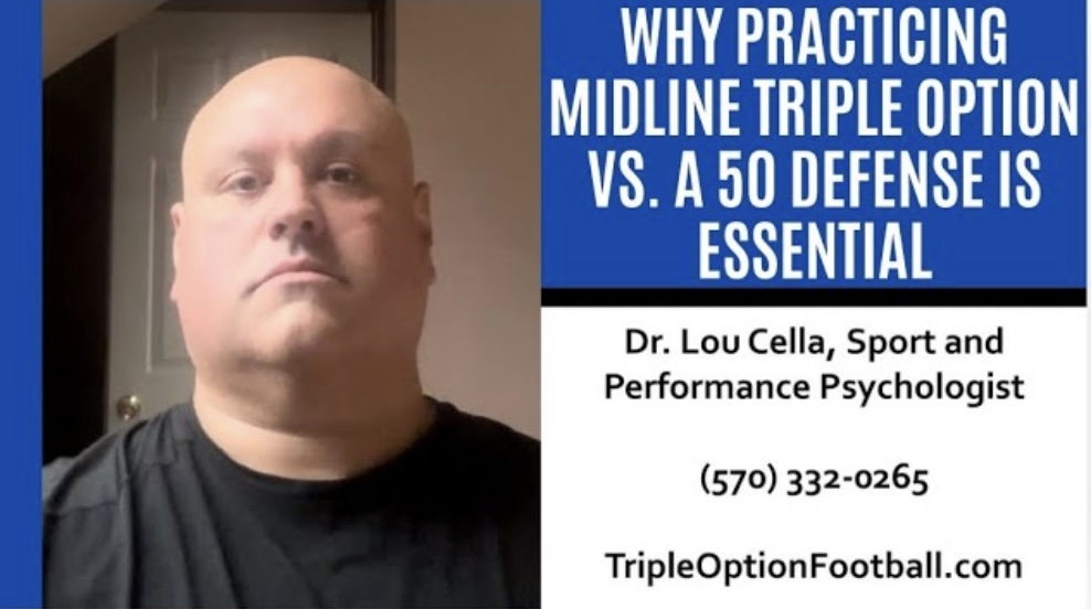 Why Practicing Midline Triple Option Against a 50 Defense is Crucial for Success