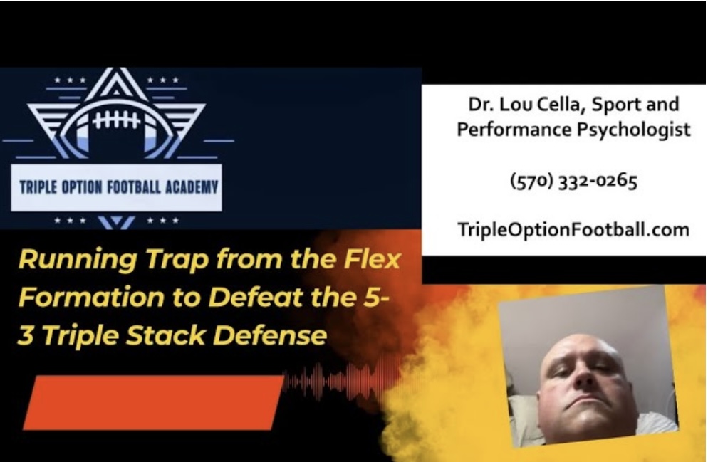 Running Flex Trap vs 5-3 Triple Stack Defense