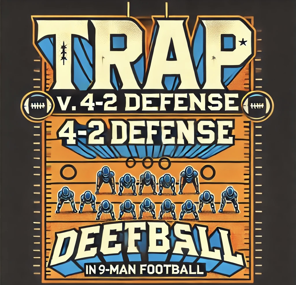 How to Run Trap vs 42 Defense | 9-Man Flexbone Football Day 22