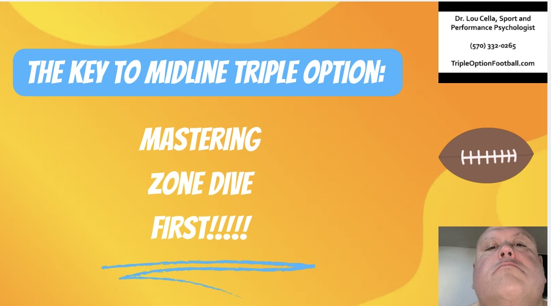 Key to Midline Triple Option: Mastering Zone Dive