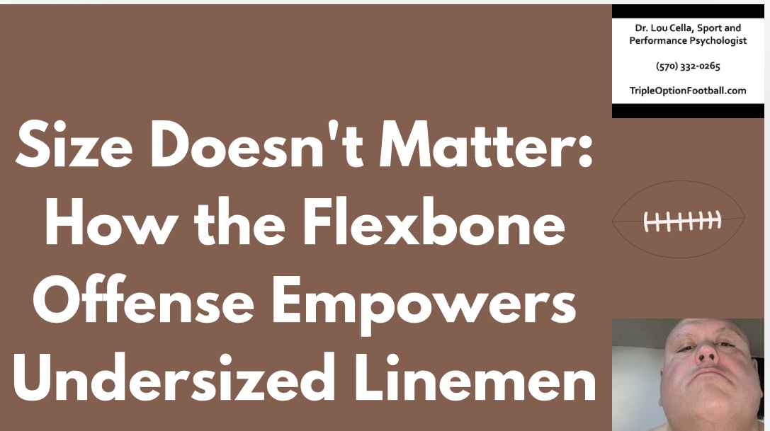 Size Doesn’t Matter: How the Flexbone Offense Empowers Undersized Linemen