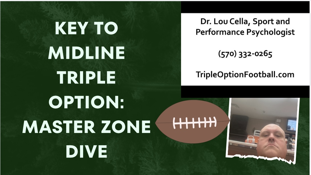 Key to Midline Triple Option: Master Zone Dive