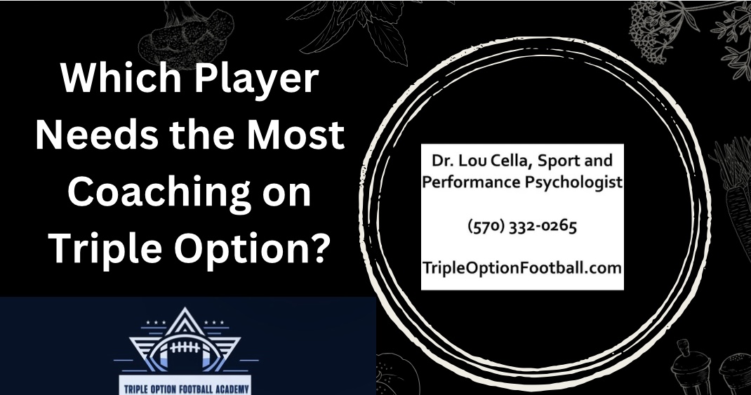 Which Player Needs the Most Coaching on Triple Option?