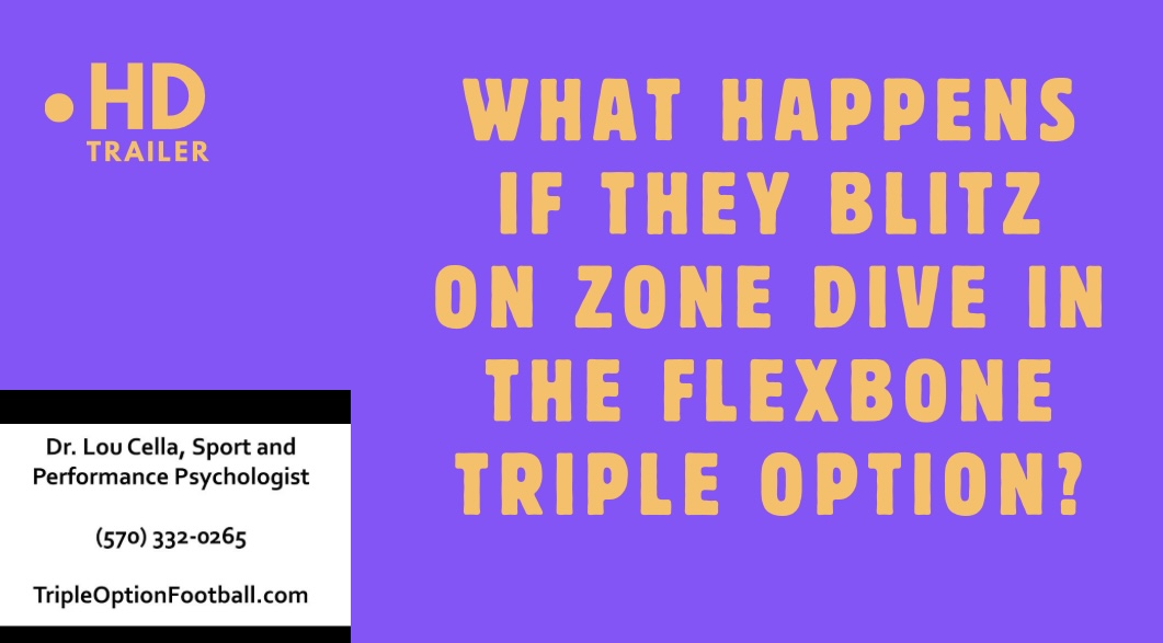 When They Blitz on Zone Dive in the Flexbone Triple Option?