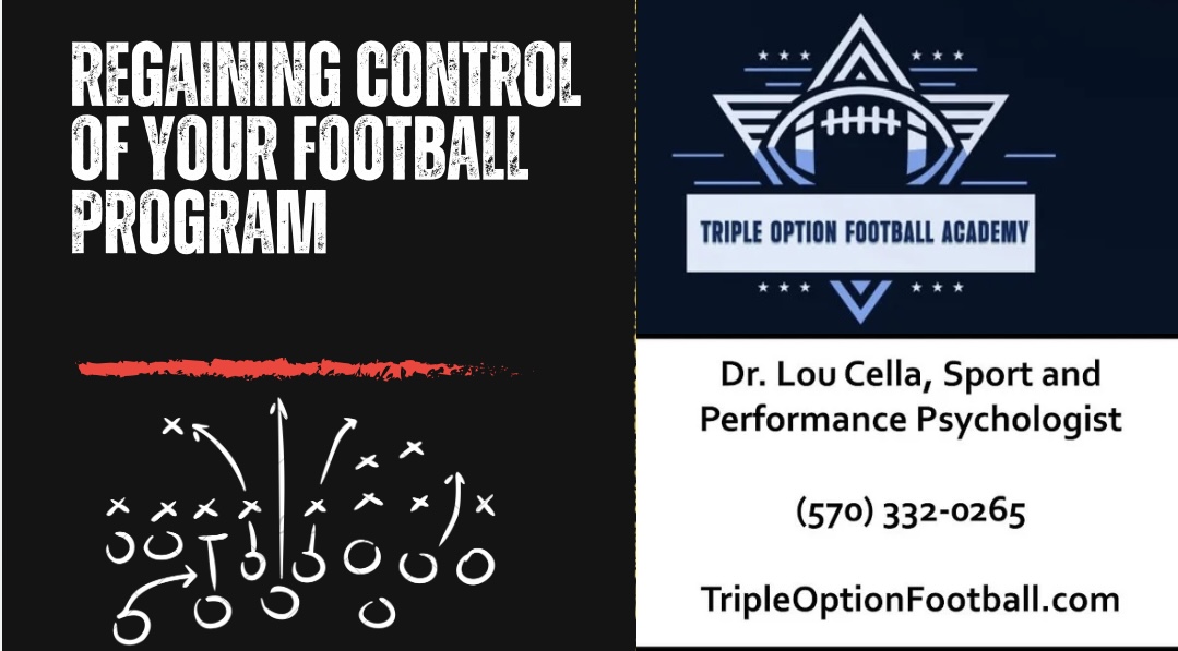 Regaining Control of Your Football Program