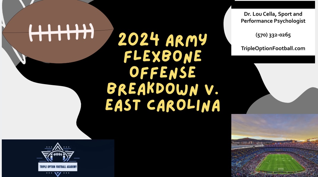 2024 Army Flexbone Offense Breakdown v. East Carolina