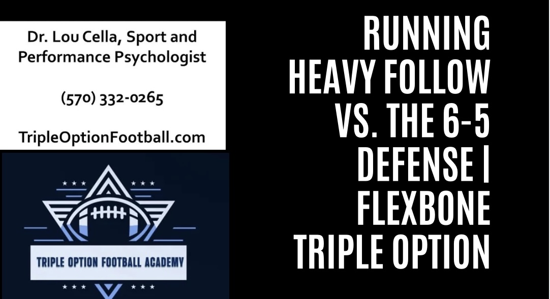 Running Heavy Follow vs. the 6-5 Defense | Flexbone Triple Option