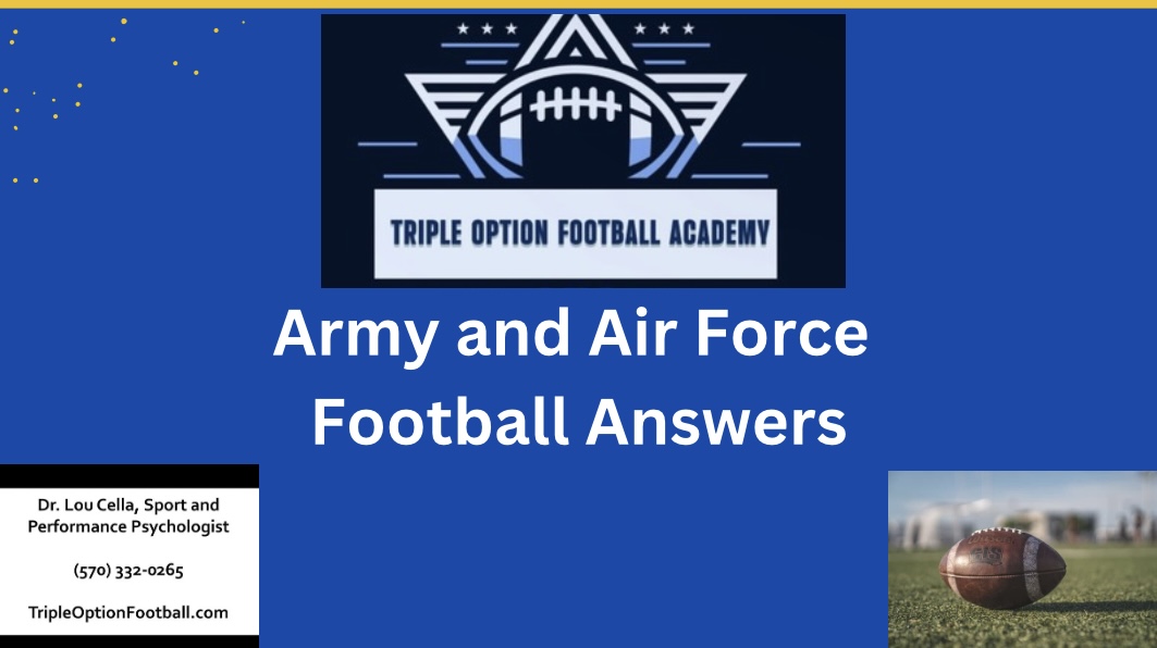 Army and Air Force Football Answers