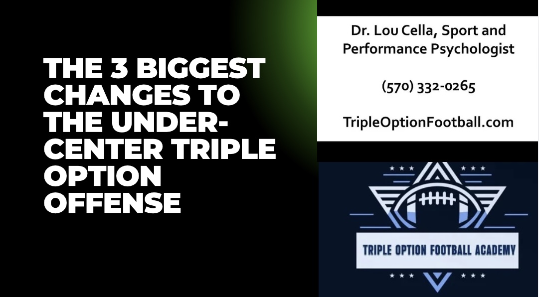 The 3 Biggest Changes to the Under-Center Triple Option Offense