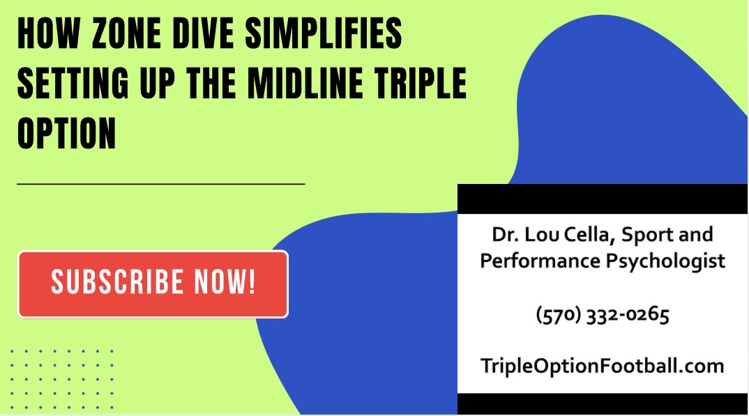 How Zone Dive Simplifies Setting Up the Midline Triple Option