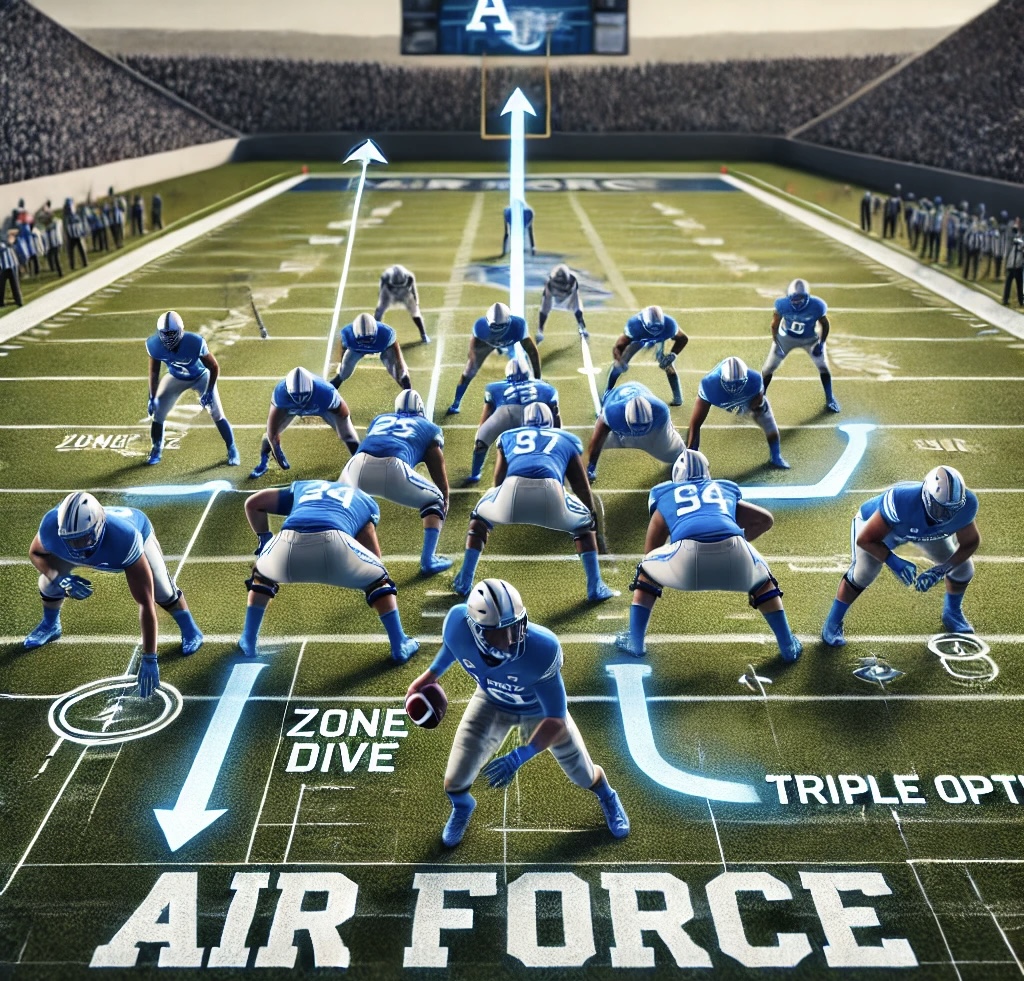 2024 Air Force Flexbone Offense Breakdown v. Fresno