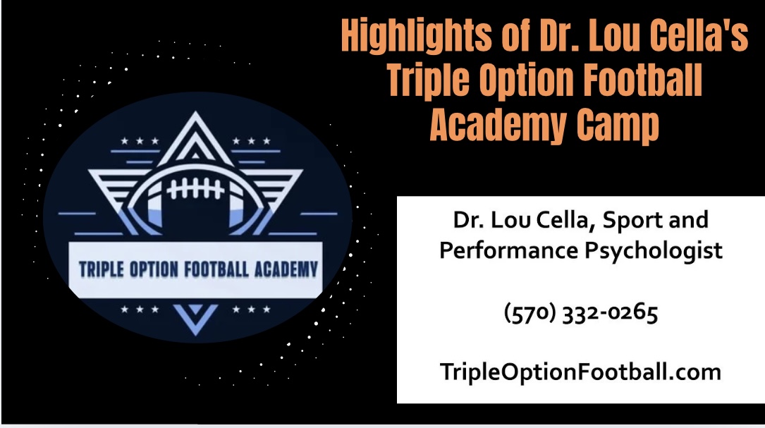 Highlights of Dr. Lou Cella’s Triple Option Football Academy Camp