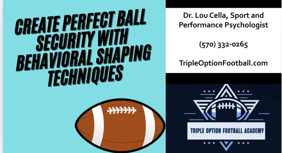 Create Perfect Ball Security with Behavioral Shaping Techniques