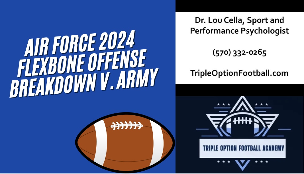 Air Force 2024 Flexbone Offense Breakdown v. Army