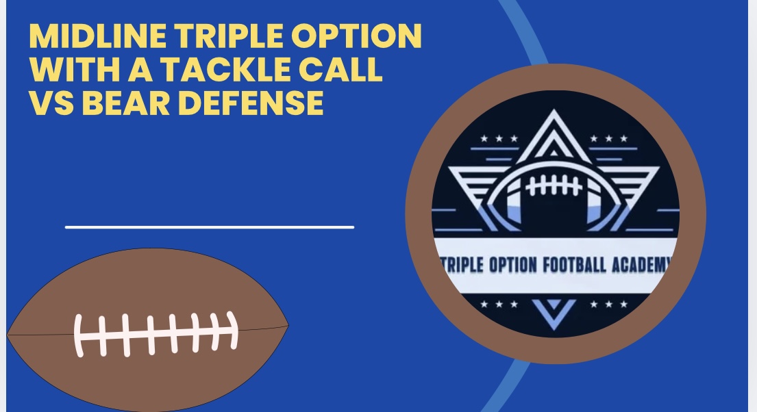 Midline Triple Option With a Tackle Tag vs Bear Defense