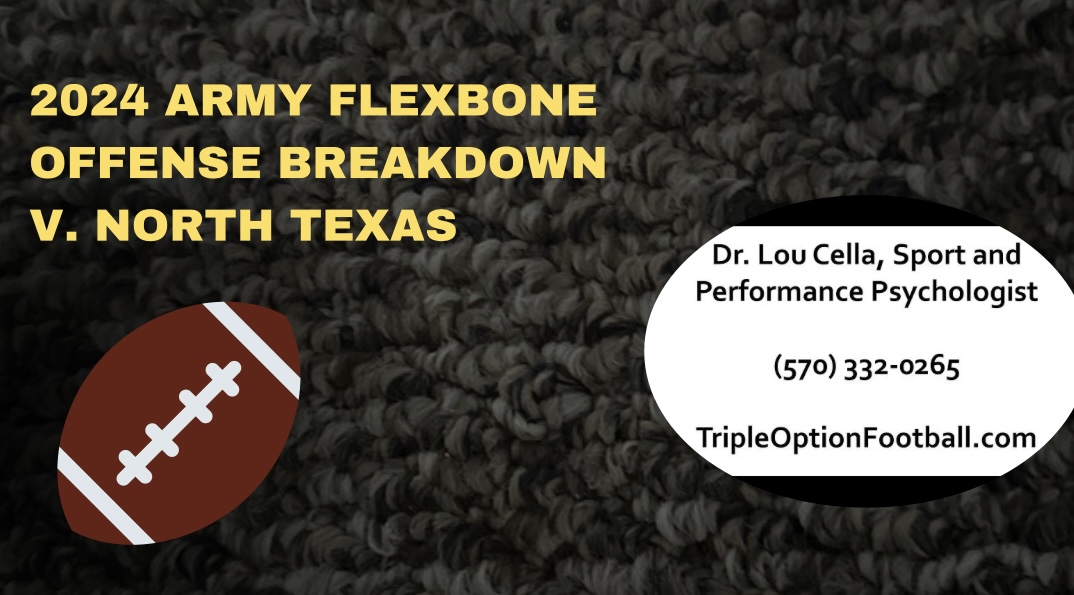 2024 Army Flexbone Offense Breakdown v. North Texas