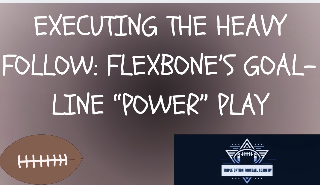 Executing the Heavy Follow: Flexbone’s Goal-Line “Power” Play