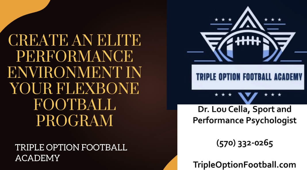 Create an Elite Performance Environment in Your Flexbone Football Program