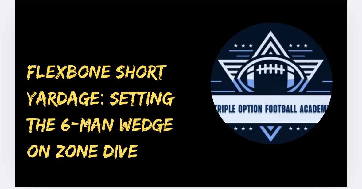 Flexbone Short Yardage: Setting the 6-Man Wedge on Zone Dive