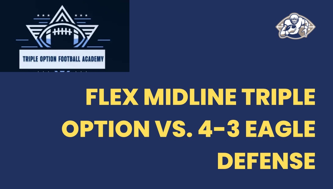 Flex Midline Triple Option vs. 4-3 Eagle Defense