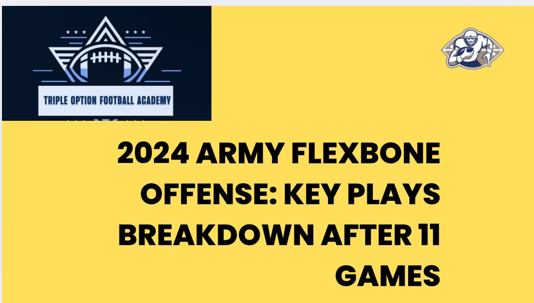 2024 Army Flexbone Offense: Key Plays Breakdown After 11 Games