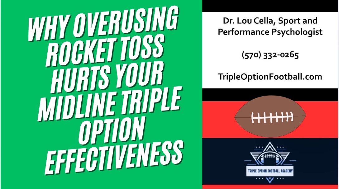 Why Overusing Rocket Toss Hurts Your Midline Triple Option Effectiveness