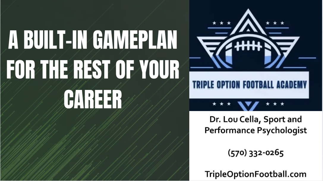 This is a Built-In Gameplan for the Rest of Your Career