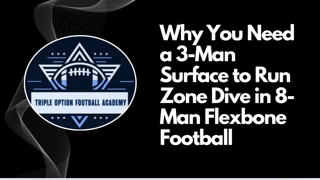 Why You Need a 3-Man Surface to Run Zone Dive in 8-Man Flexbone Football