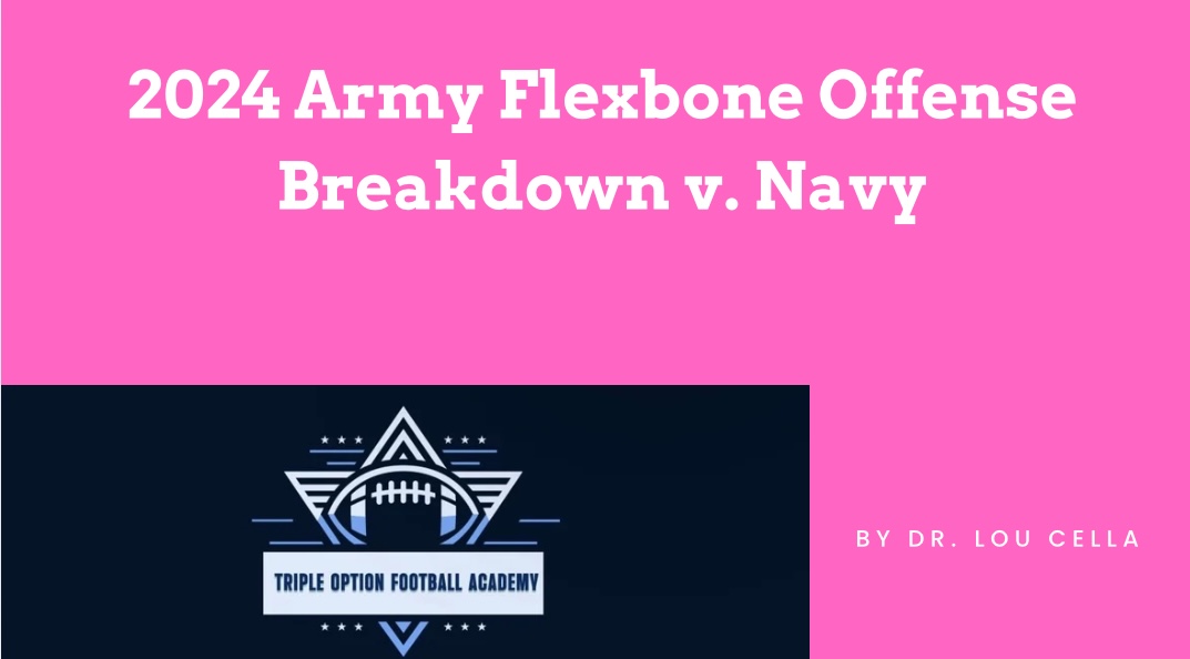 2024 Army Flexbone Offense Breakdown v. Navy