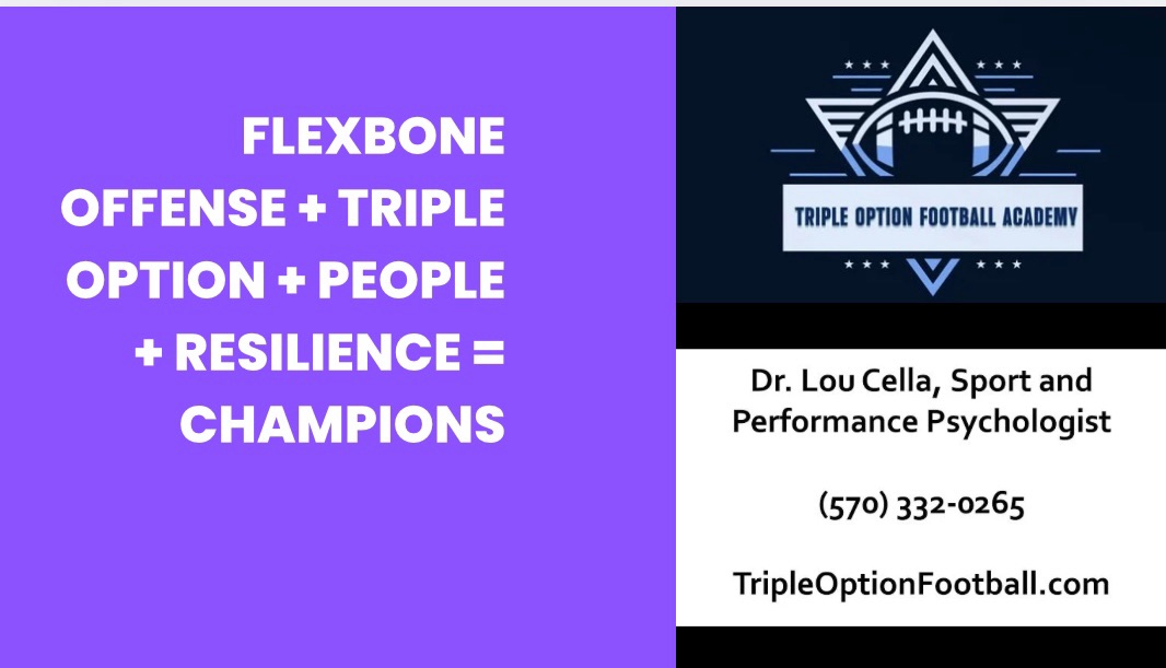 Flexbone Offense + Triple Option + People + Resilience = Champions