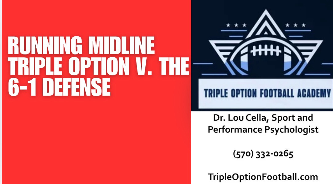 Running Midline Triple Option v. the 6-1 Defense