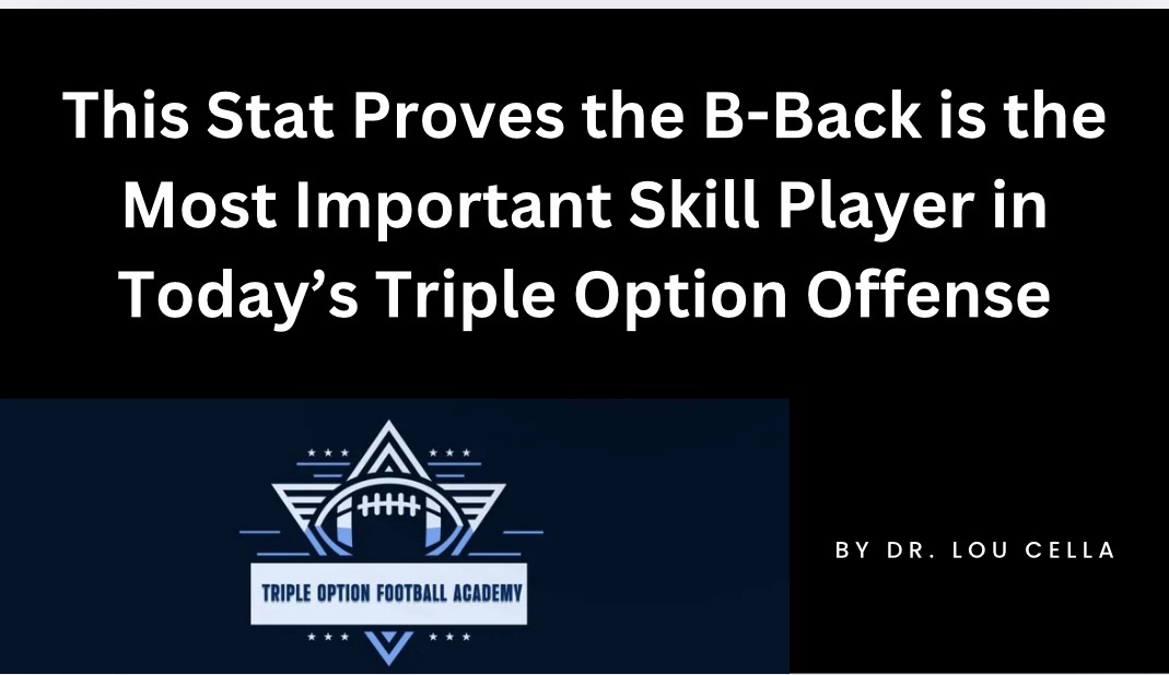 This Stat Proves the B-Back is the Most Important Skill Player in Today’s Triple Option Offense