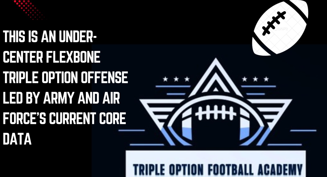 This is an Under-Center Flexbone Triple Option Offense Led by Army and Air Force’s CURRENT Core Data