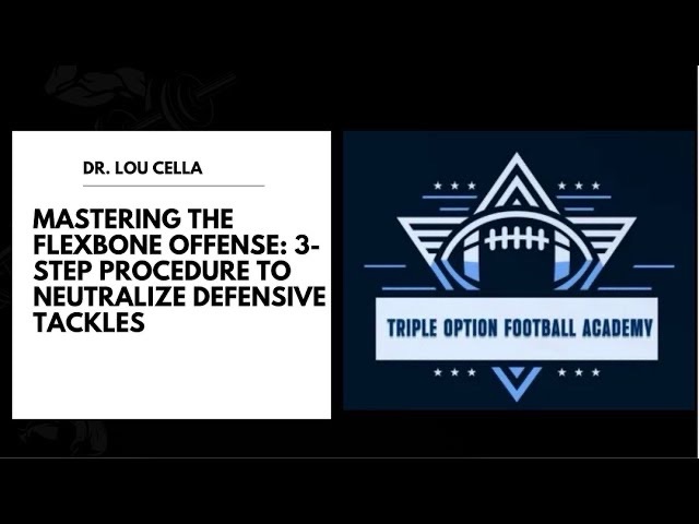 Mastering the Flexbone Offense: 3-Step Procedure to Neutralize Defensive Tackles FOREVER