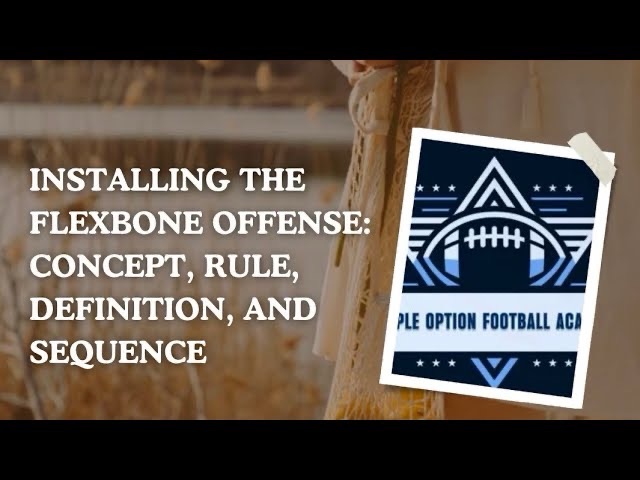 Installing the Flexbone: Concept, Rule, Definition, and Sequence