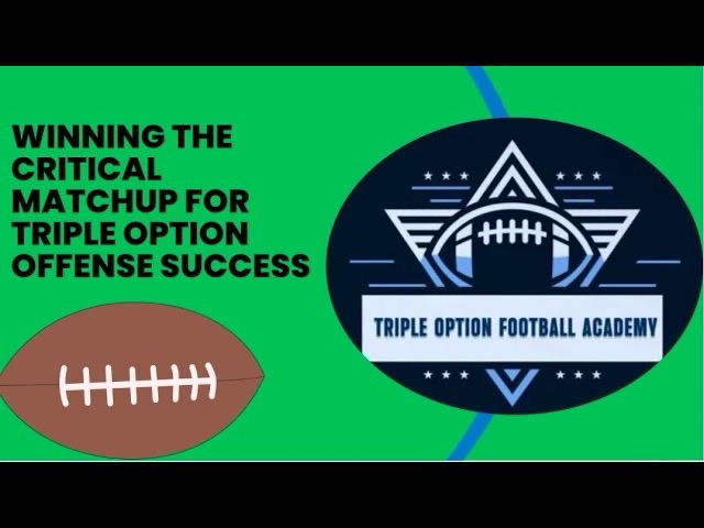 Winning the Critical Matchup for Flexbone Triple Option Offensive Success