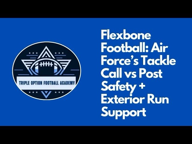 Air Force’s Tackle Call vs Post Safety and Exterior Run Support