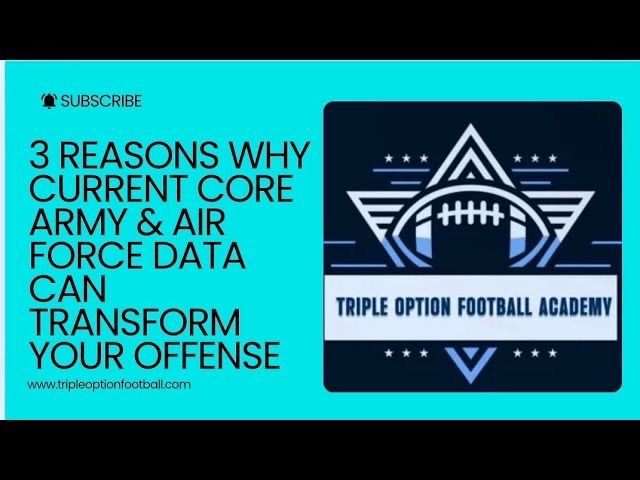 3 Reasons Why Current Core Army and Air Force Data Can Transform Your Offense