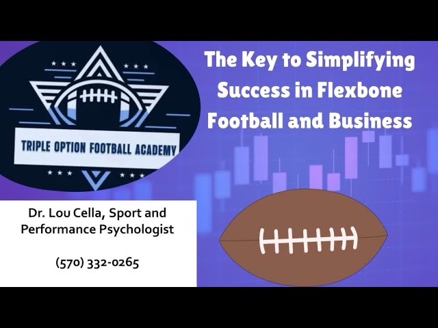 The Key to Simplifying Success in Flexbone Triple Option Football and Business