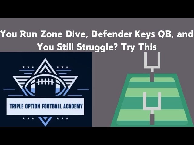 You Run Zone Dive, #1 Takes the QB and You STILL Don’t Get 4 Yards… Do This