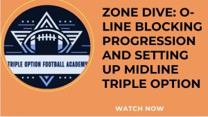 Zone Dive: O-Line Blocking Progression and Setting Up Midline Triple Option