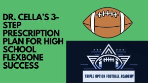 Dr. Cella’s 3-Step Prescription Plan for High School Flexbone Success