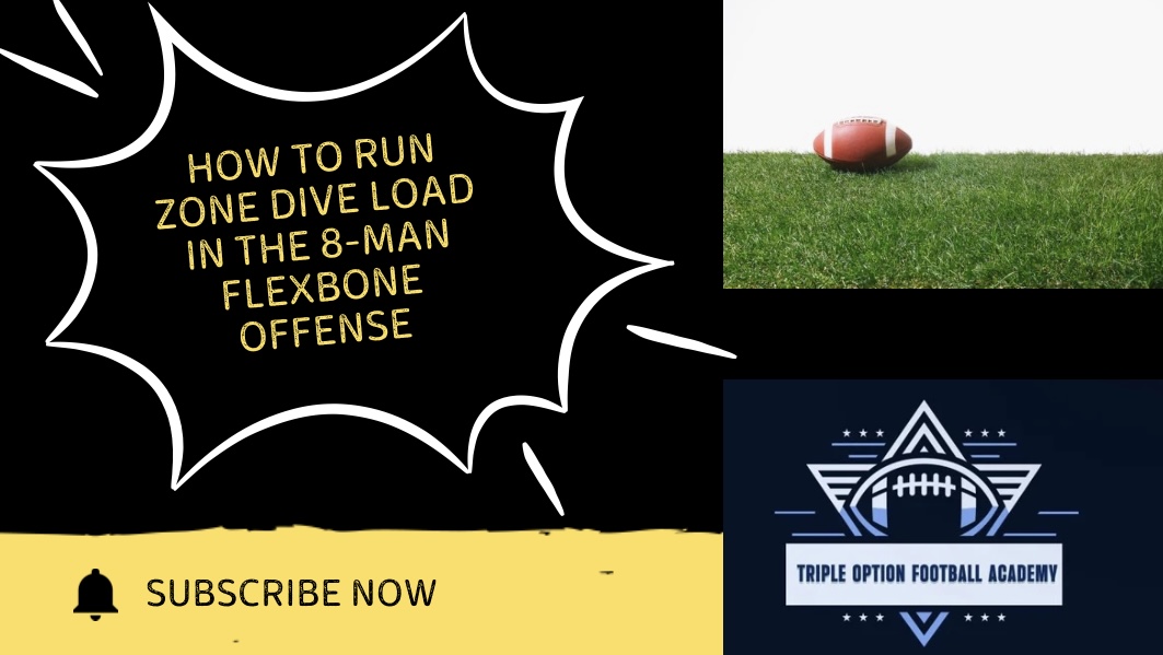 How to Run Zone Dive Load in the 8-Man Flexbone Offense