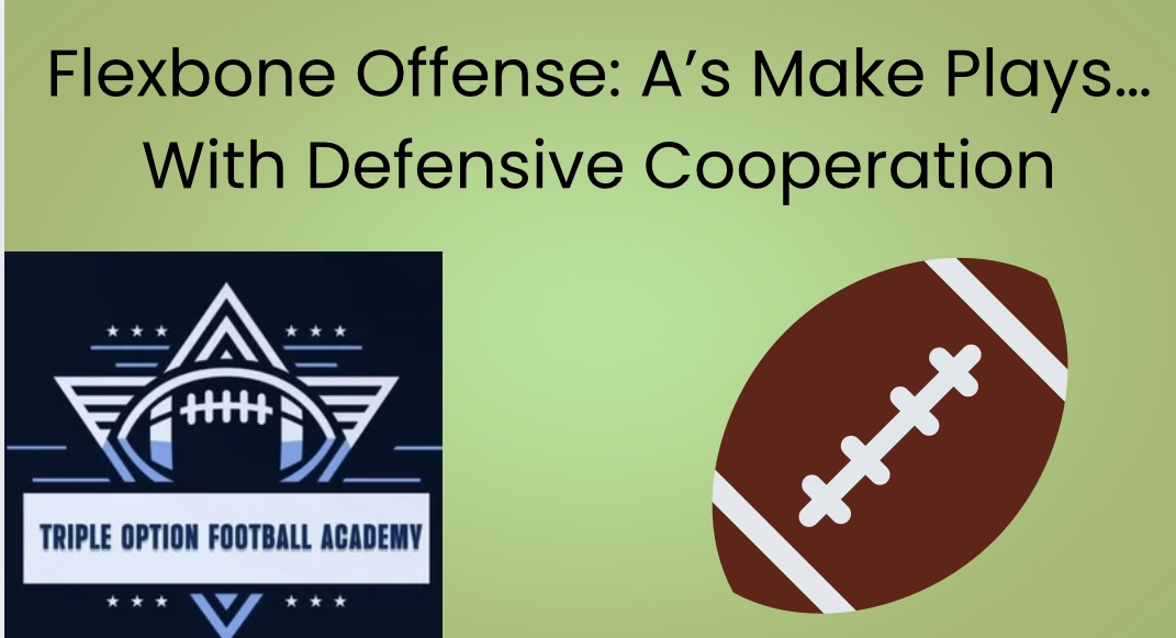 Flexbone Offense: A’s Make Plays… With Defensive Cooperation