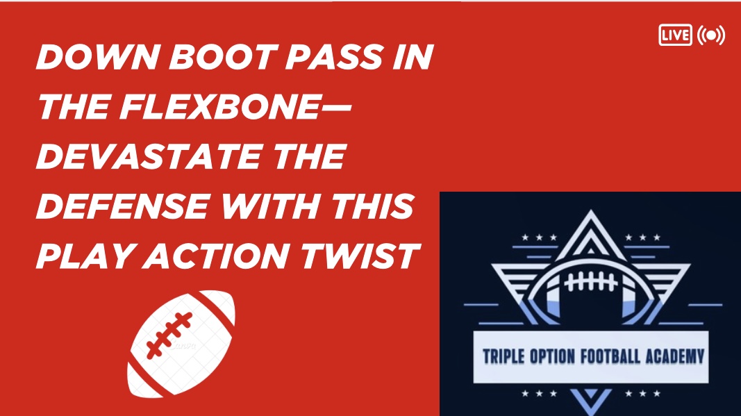 Down Boot Pass in the Flexbone—Devastate the Defense with This Play Action Twist