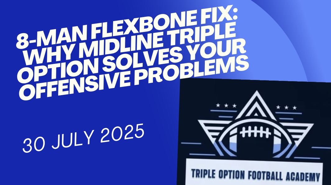 8-Man Flexbone Fix: Why Midline Triple Option Solves Your Offensive Problems